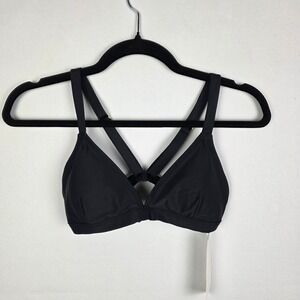 Koraru Hedy Front Clasp Bikini Top Nero Black Recycled HED-SM-NER-T22 Small